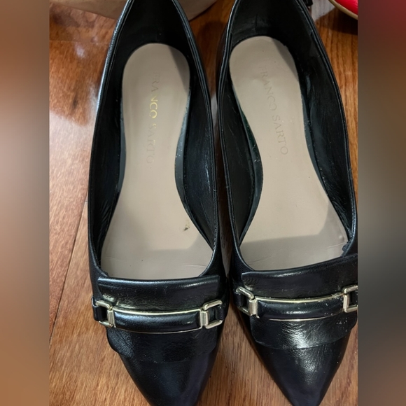 Franco Sarto black flats size 7 1/2 - Picture 2 of 2